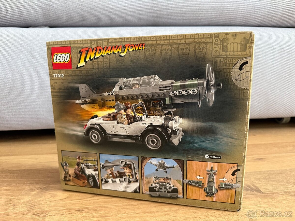 LEGO Indiana Jones 77012 Honička s letounem - NOVÉ - 2
