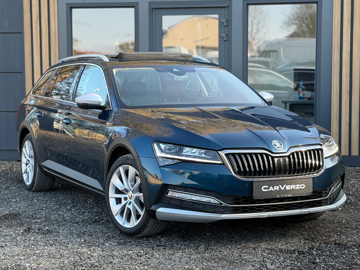 — REZERVACE —ŠKODA SUPERB III FL SCOUT 2.0 TDI 140KW 4X4 - 2