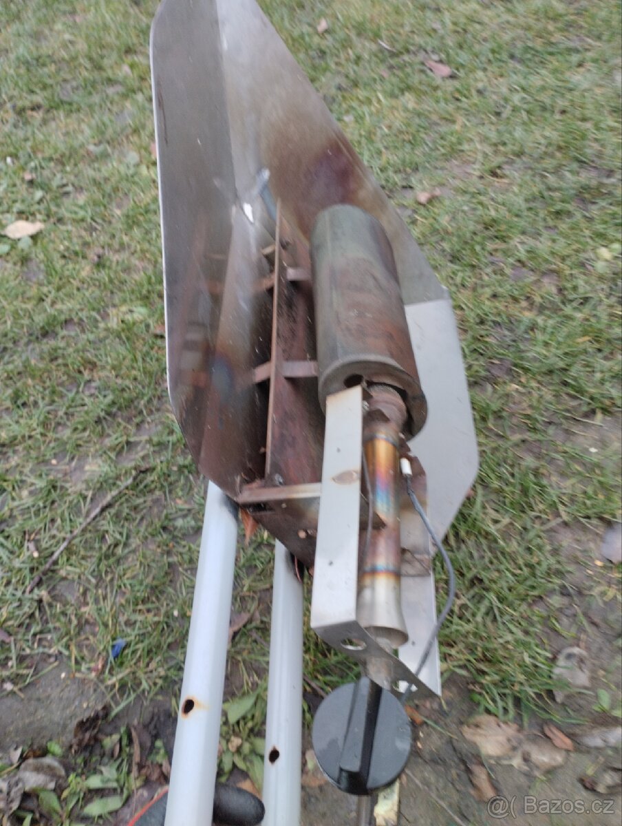 Plynové nerezové topidlo topení - 2