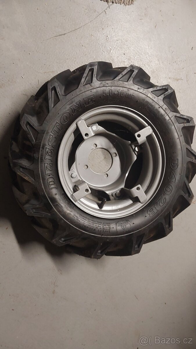 Kola z jednoosého malotraktoru BCS - 2