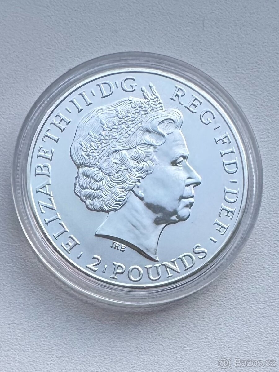 Investiční mince Britannia 2011 1 OZ - 2