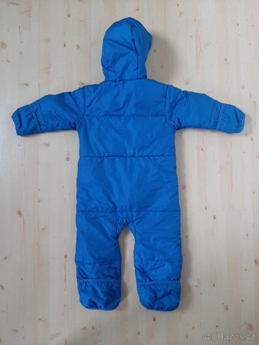 Modrá péřová kombinéza Columbia, 18-24 měsíců - 2