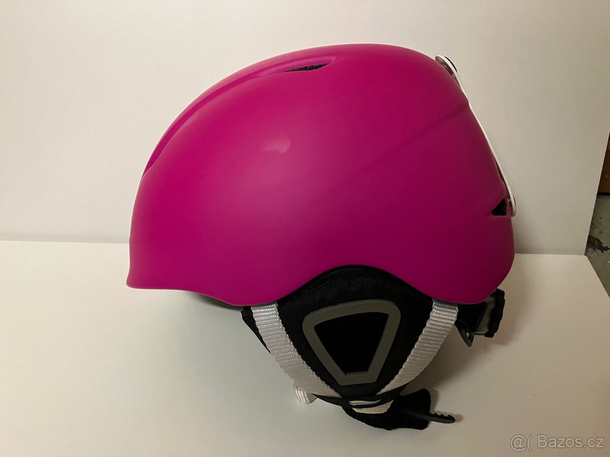 Dívčí zimní helma růžová - 2