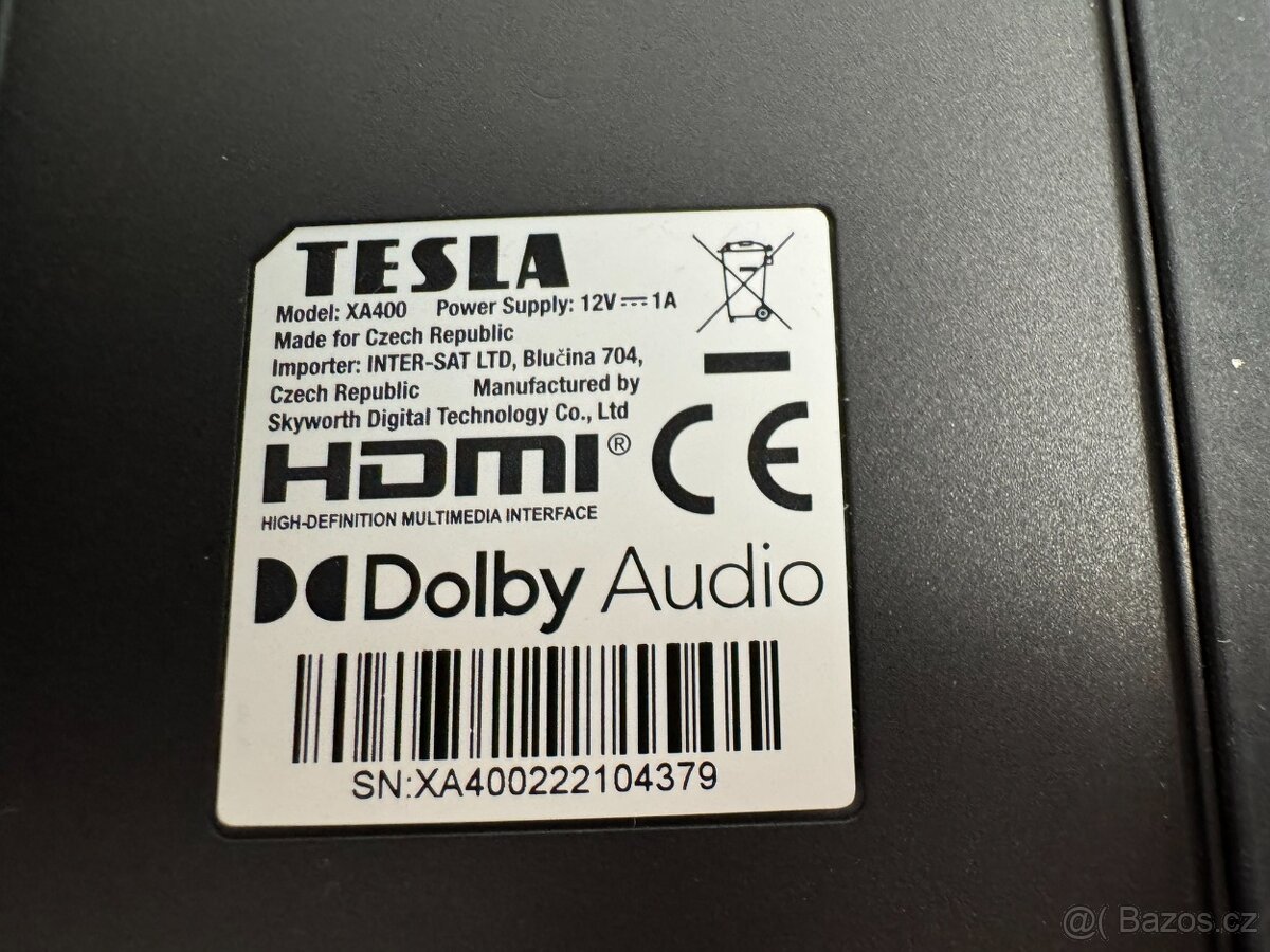 TESLA MediaBox XA400 – Android TV 4K multimediální box - 2