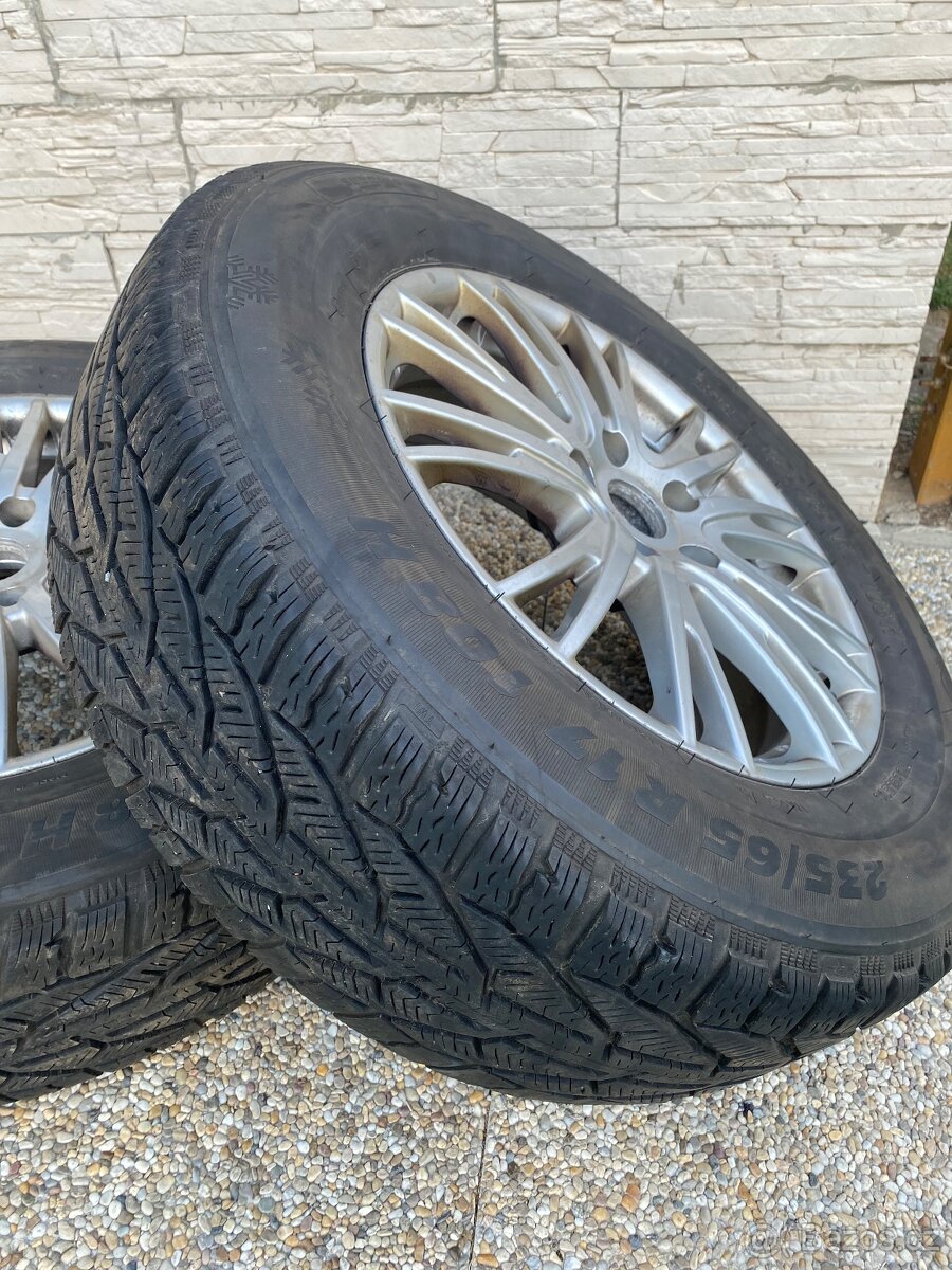 Hyundai Santa Fe II, zimní pneu, 235/65/17, ALU - 2