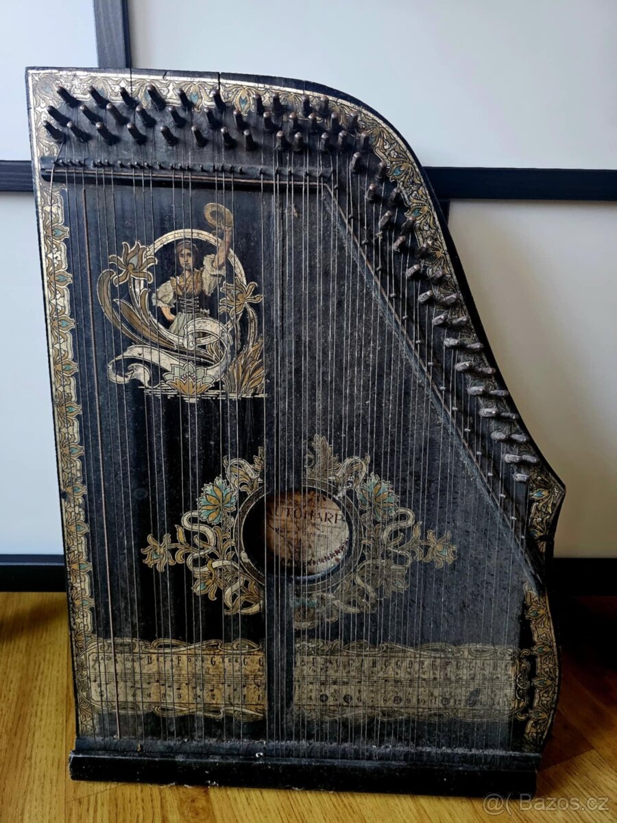 Nádherná vintage citera - 2