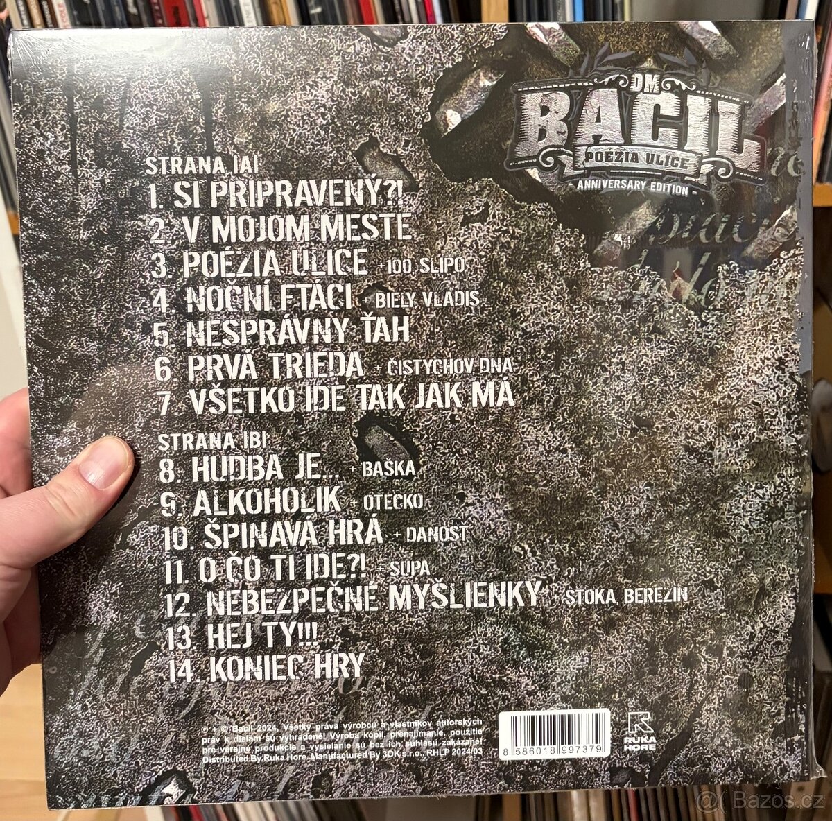 LP Bacil - Poezia ulice BLUE - 2