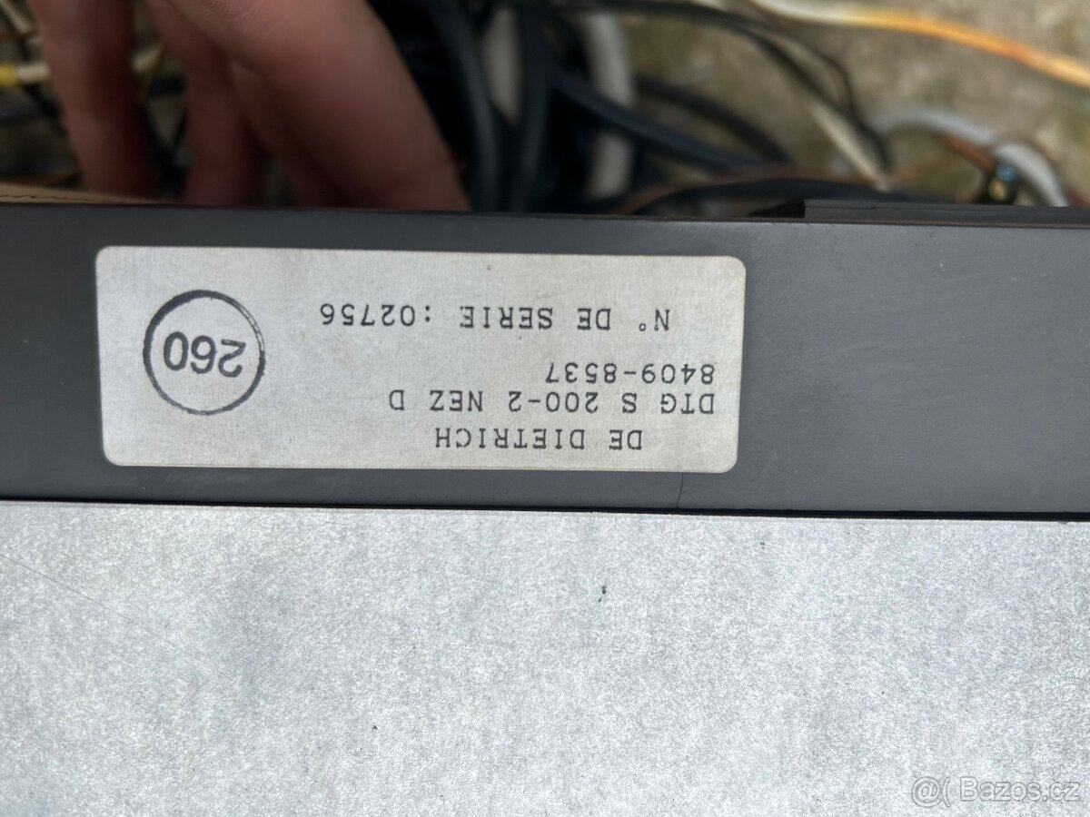 Regulace kotle De Dietrich DTG S 200-2 - 2