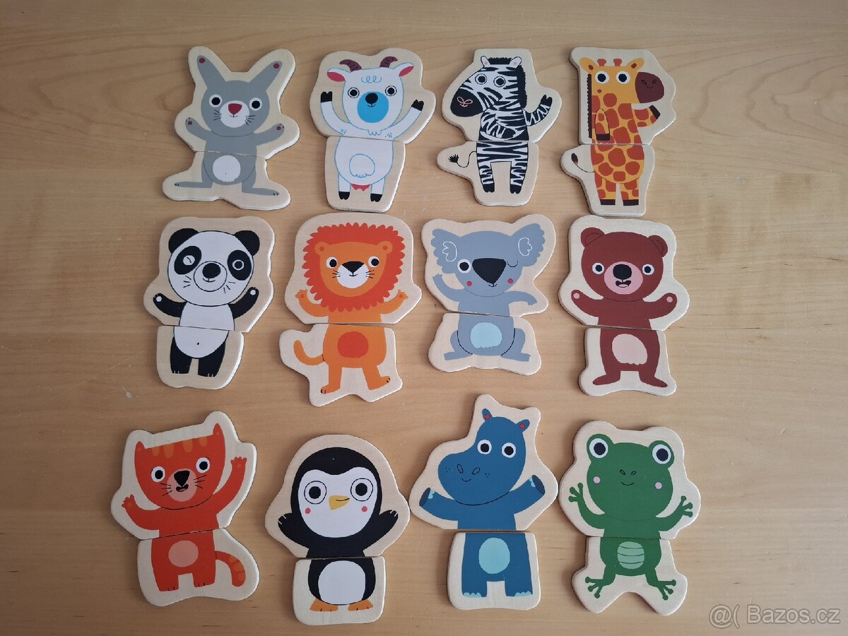 Djeco Magnetická zvířátka - 2