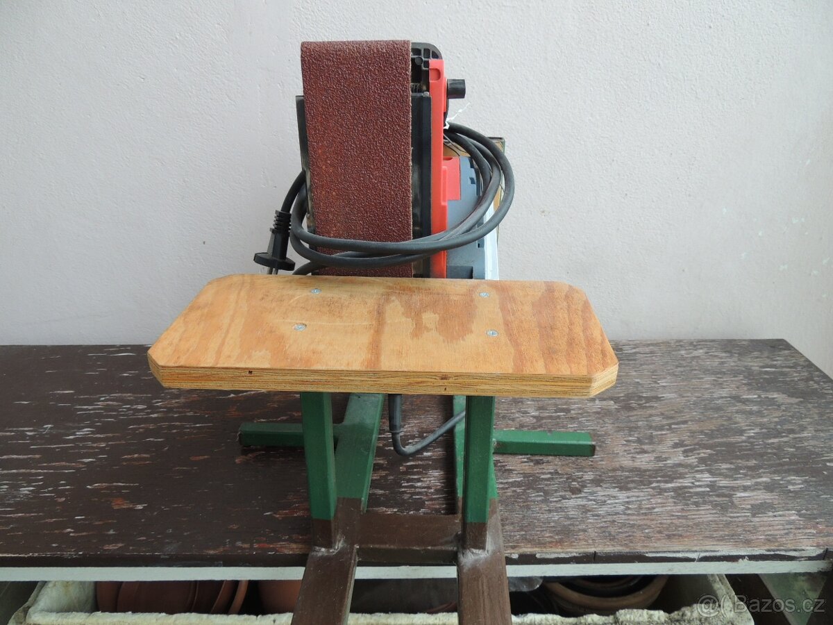 Pásová bruska Extol Premium EBS 1010 + stojan - 2