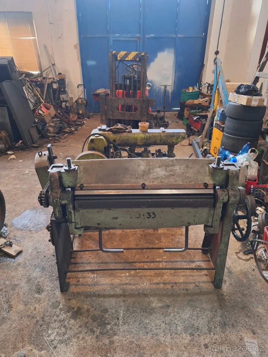 Ohýbačka plechu 1000/2 - 2