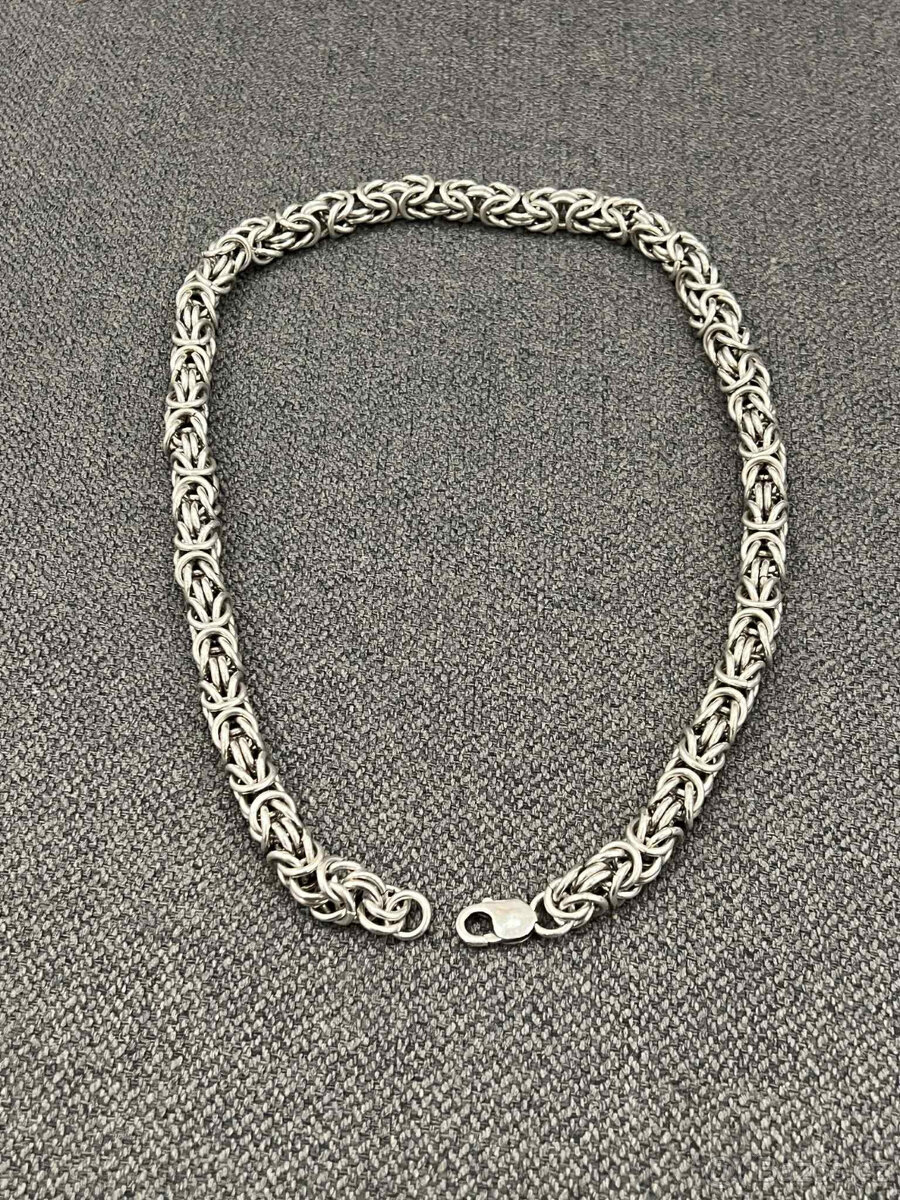 stříbrný řetěz ( 182,70 gramu ) - 2
