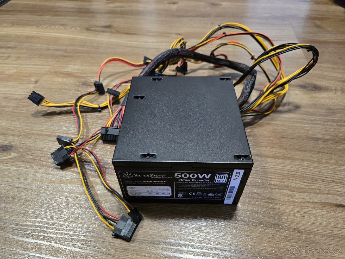 PC ATX zdroj SilverStone 500W 80Plus - 2