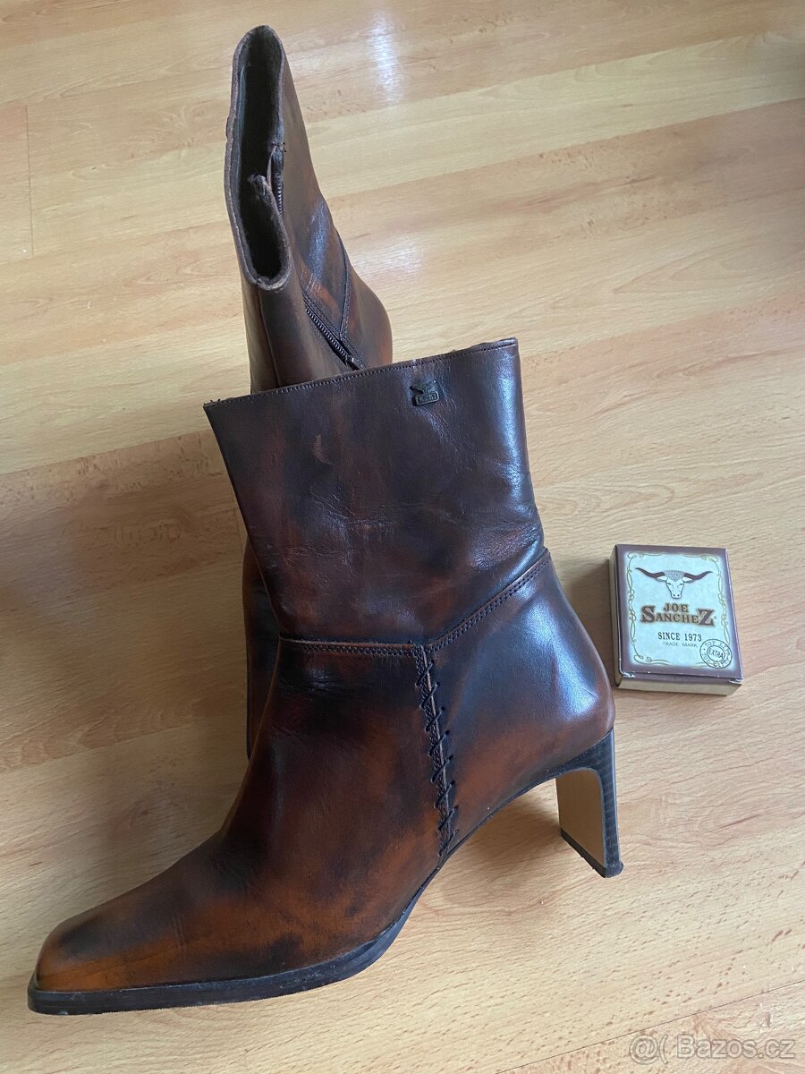 Kožené boty vel 40 Joe Sanchez - 2