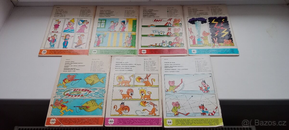 Čtyřlístek č. 48 - 54. Ročník 1976. - 2