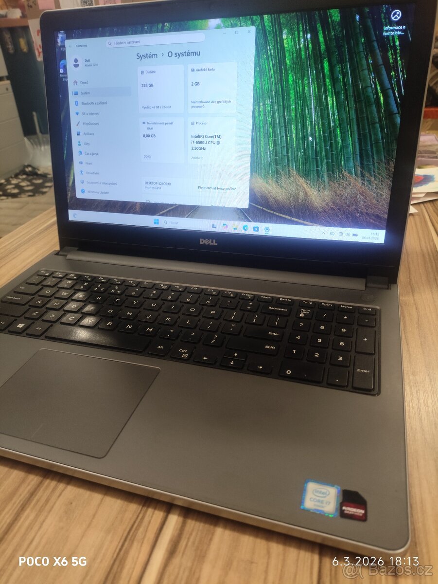 Herní notebook Dell i7 + Grafická karta - 2