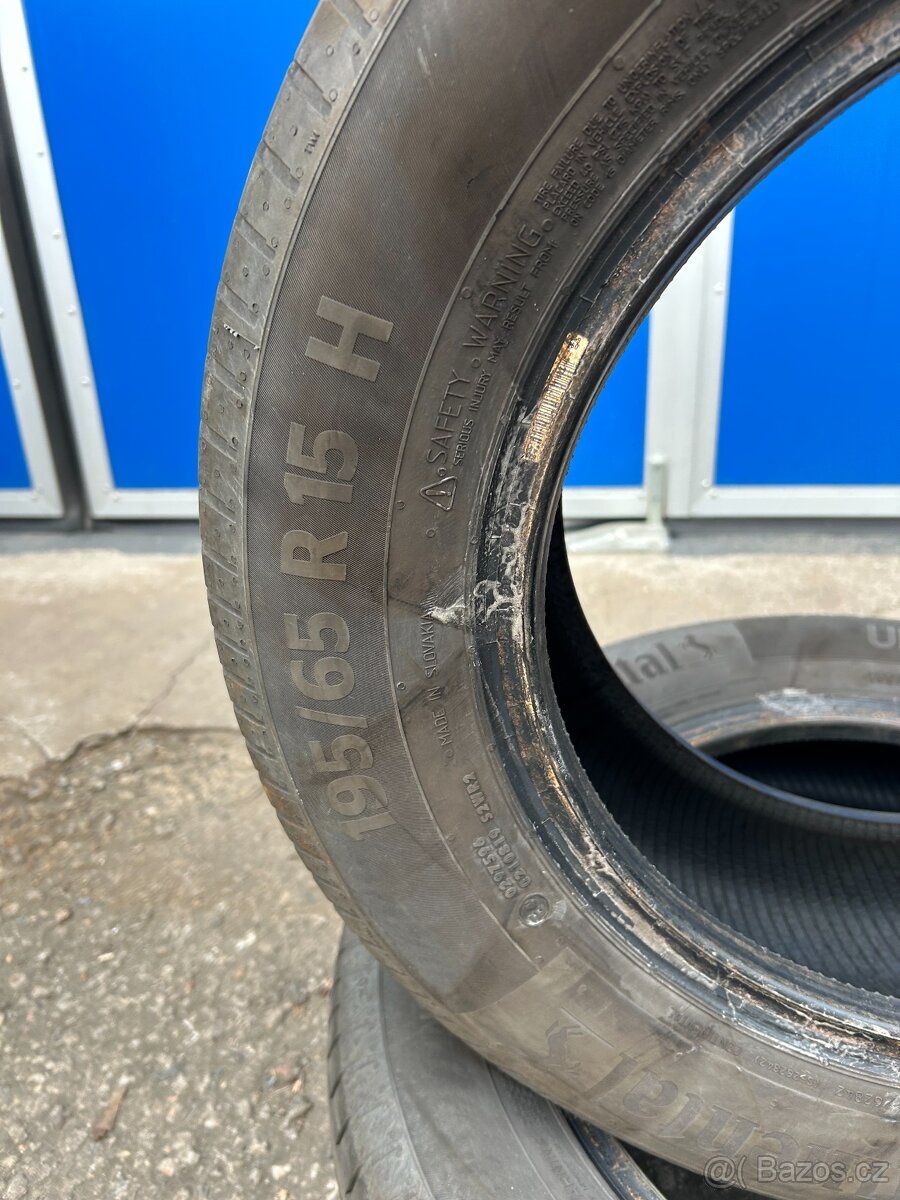 Letní 195/65 R15 Continental - 2