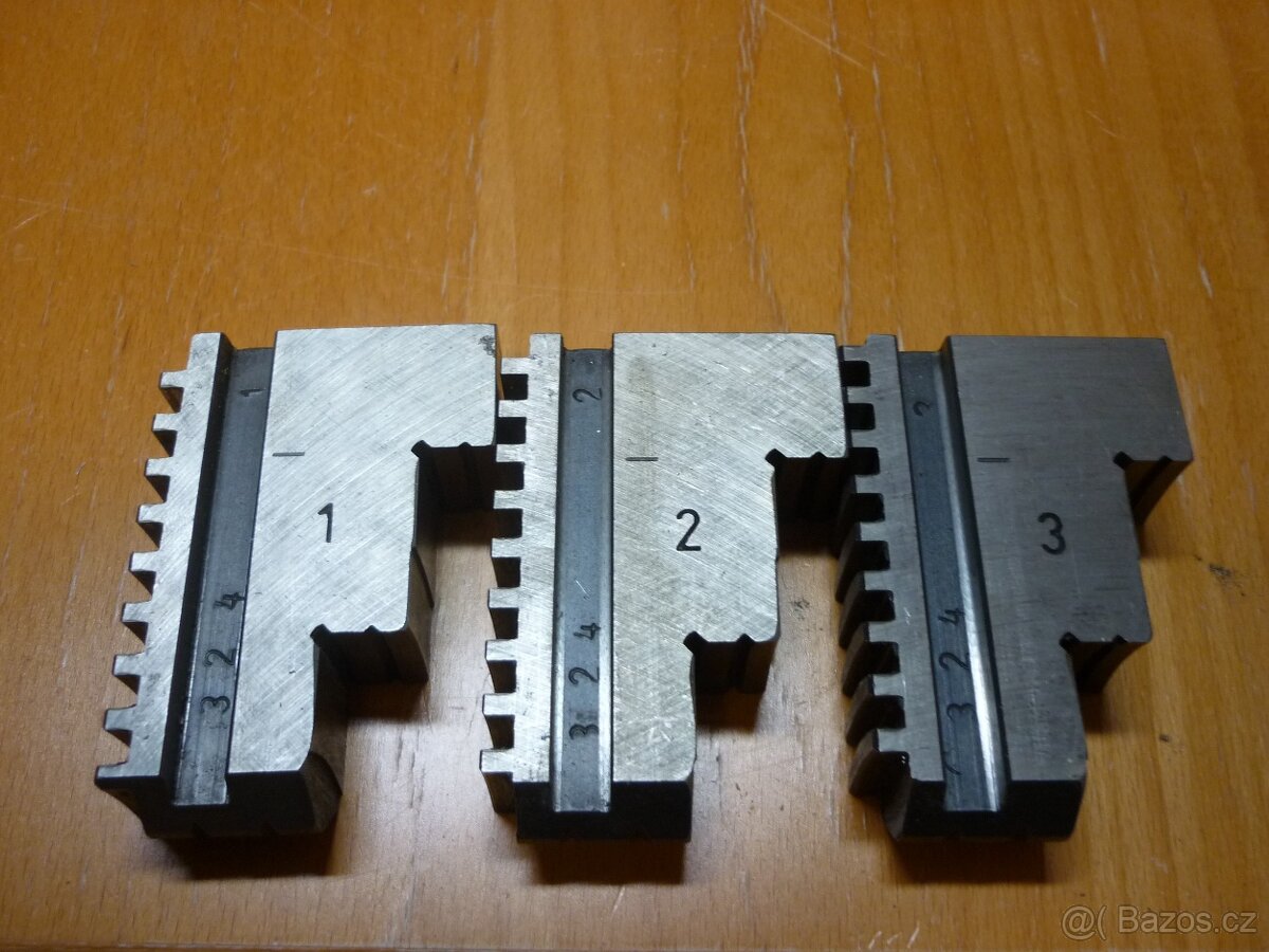 Čelisti 200/3 broušené - 2