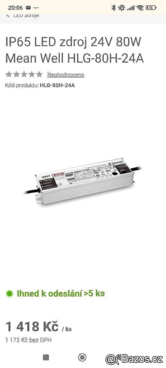 LED zdroj 24V - 2