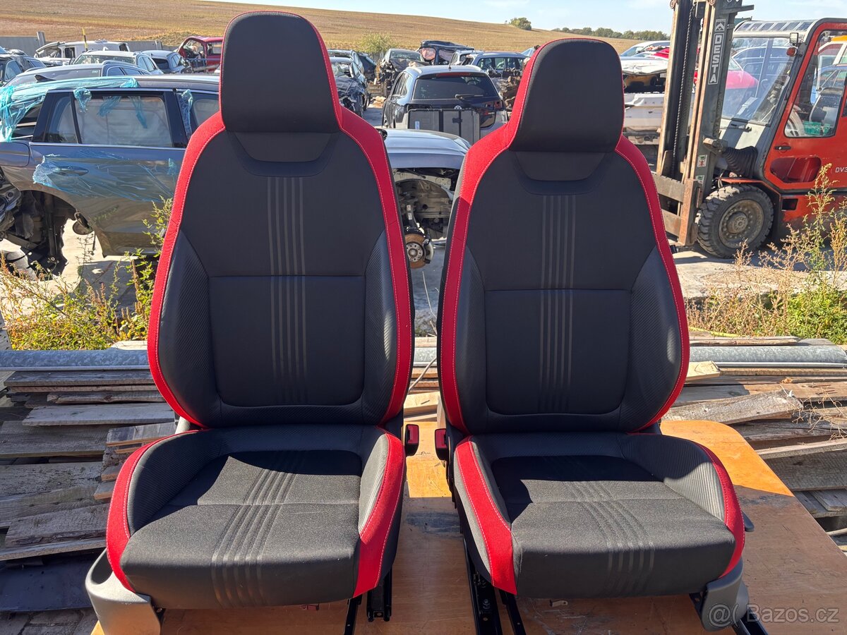 Sedačky Škoda Fabia 3 monte carlo - 2