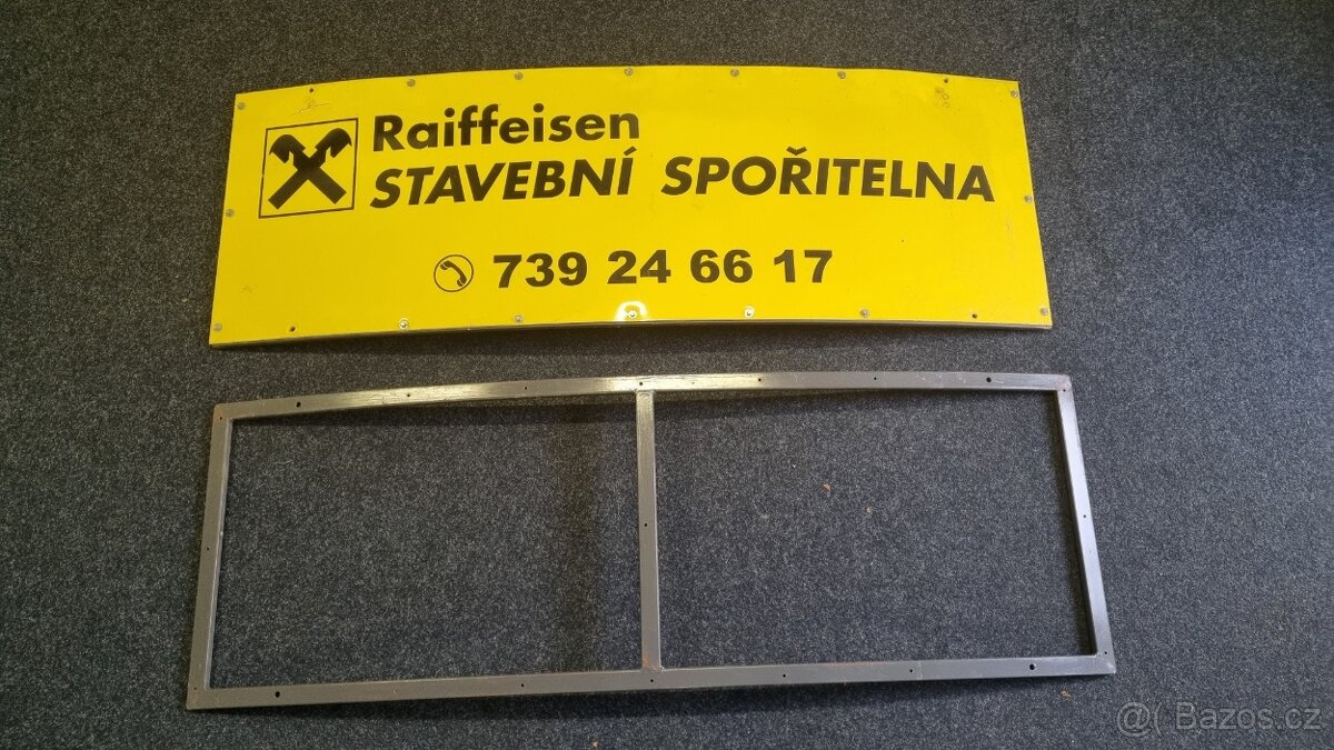 Reklamní stojan - ohýbaný, lakovaný 150x50 cm - 2