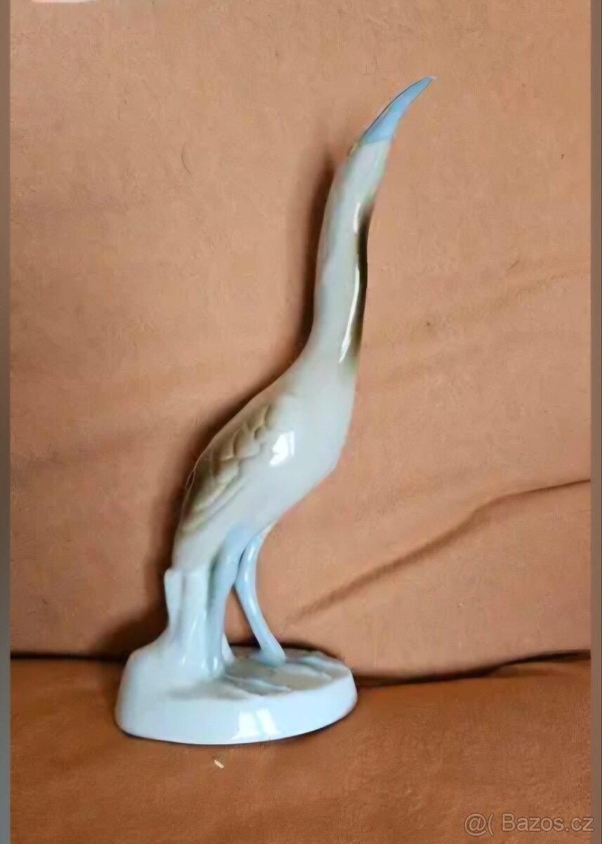 PORCELÁNOVÝ PTÁK - Royal Dux - 2