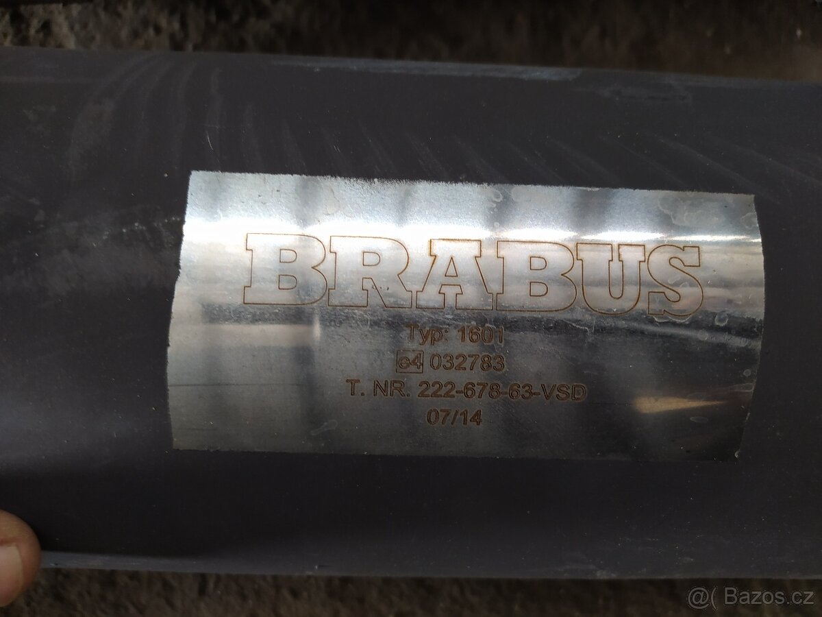 Mercedes-Benz S W222 63 Amg + Brabus Výfuk - 2