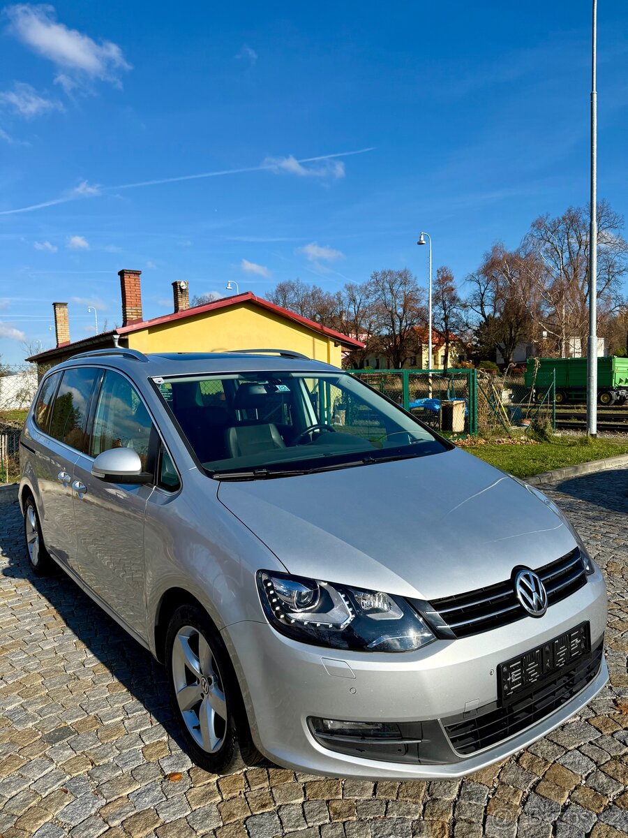 VW Sharan 2.0 TDI 4-motion Alcantara, Webasto - 2