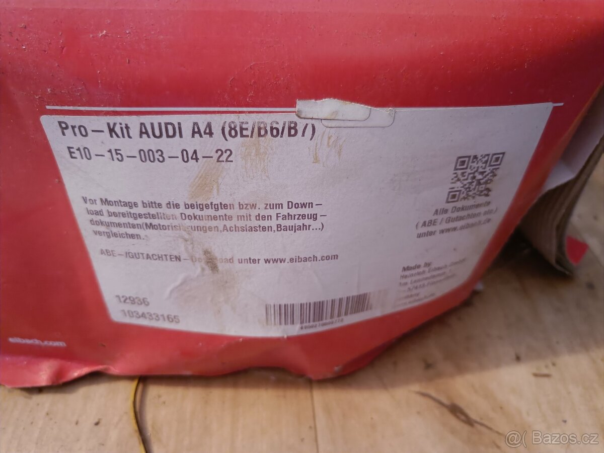 Sportovni pružiny Audi - 2