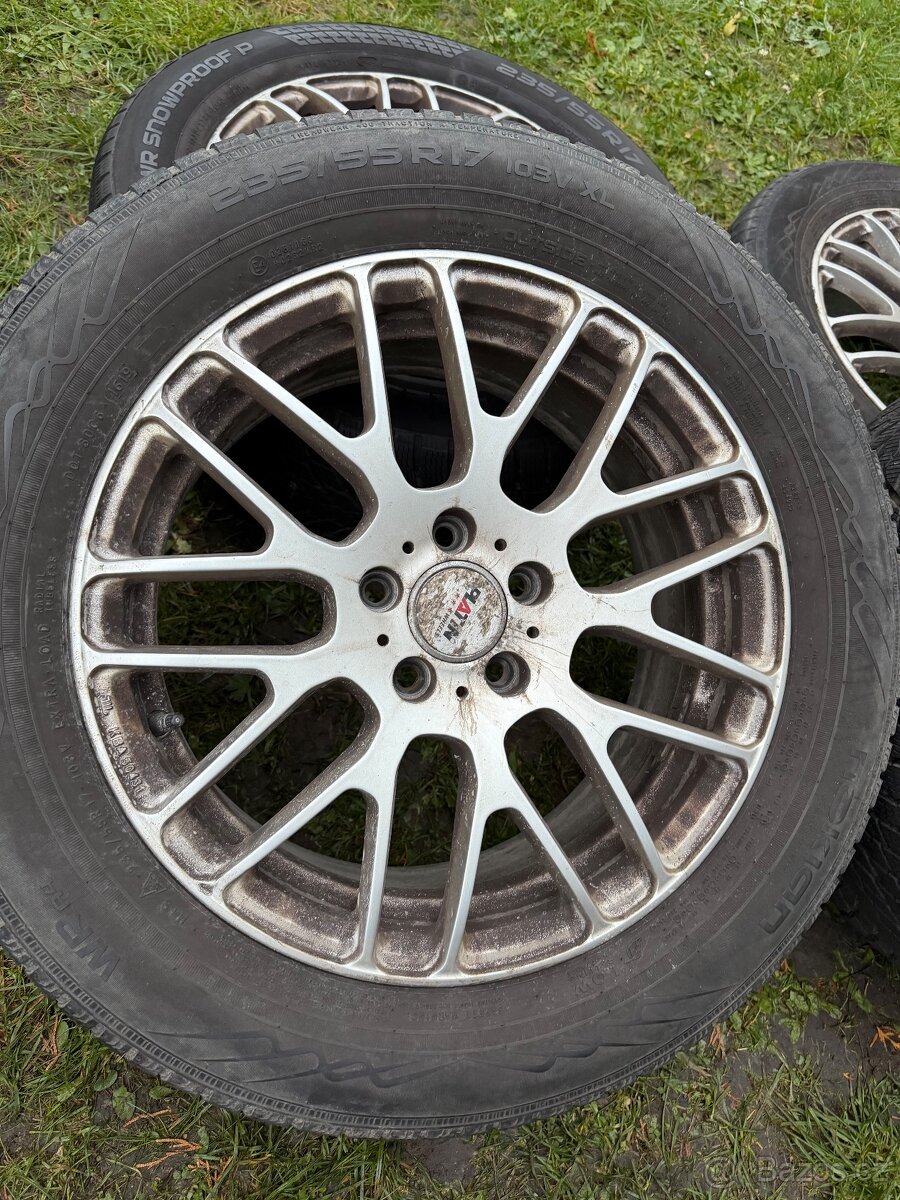 Zimní alu kola Platin 235/55R17 5x108 - 2