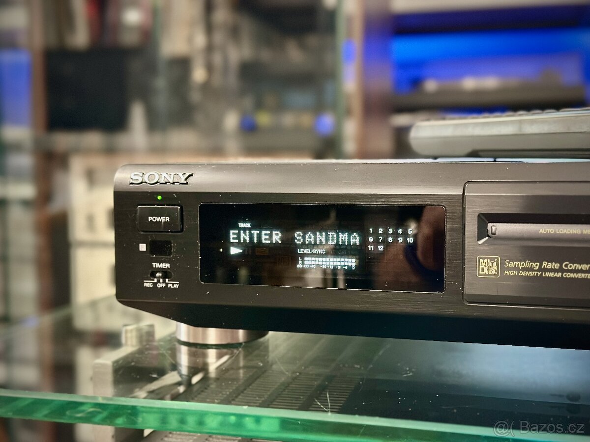 SONY MDS-JE500 (r.1996) plně funkční + originál dálka - 2