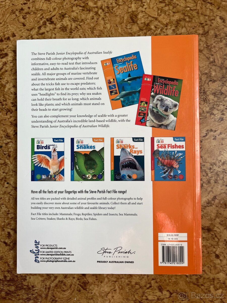 kniha junior encyclopedia of australian sealife - 2