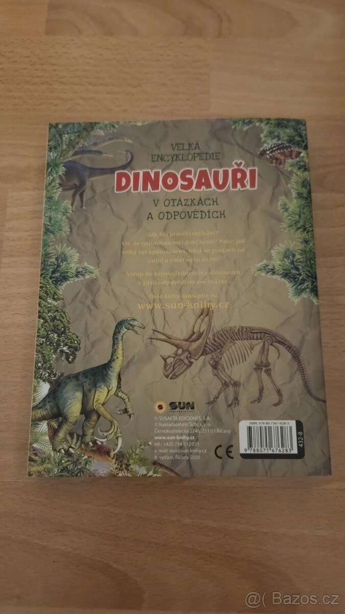 Kniha Dinosauři - Velká encyklopedie v otázkách a odpovědích - 2