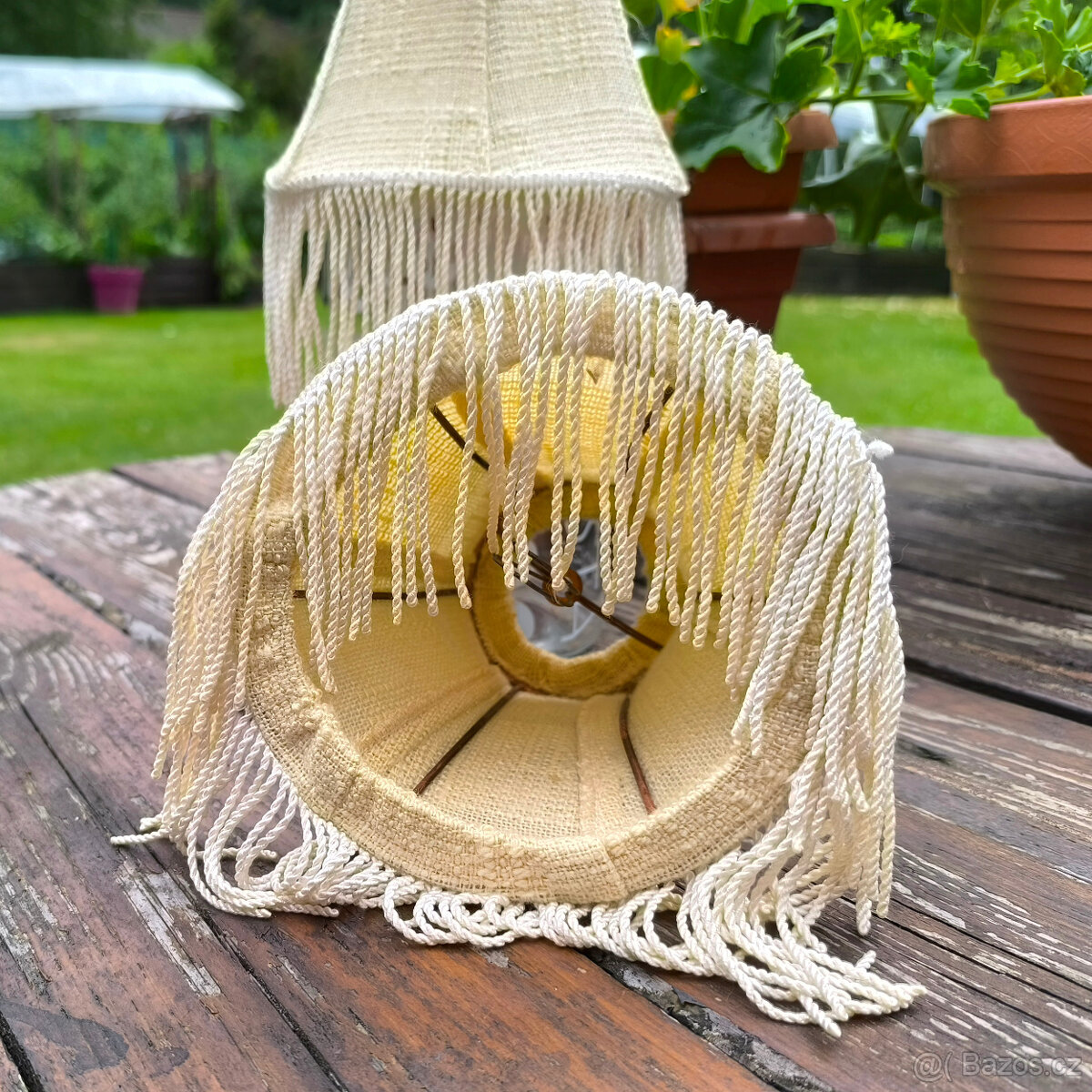 RETRO STÍNIDLO K LAMPIČCE - 2