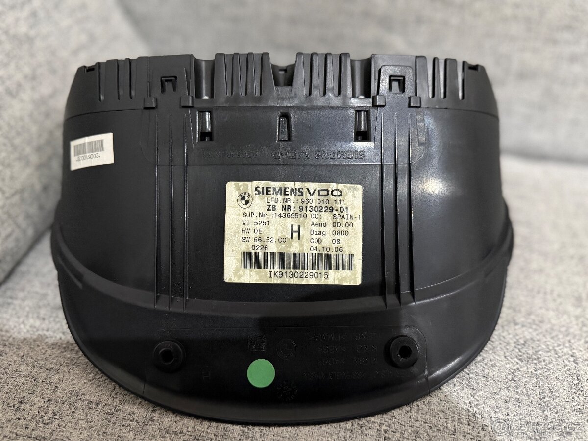 BMW e9x-Tachometr/Budiky s teplotou oleje - 2