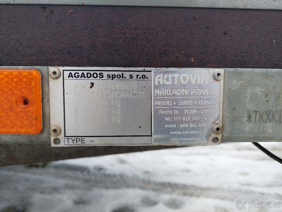 Prodám vlek na přepravu motociklů - 2