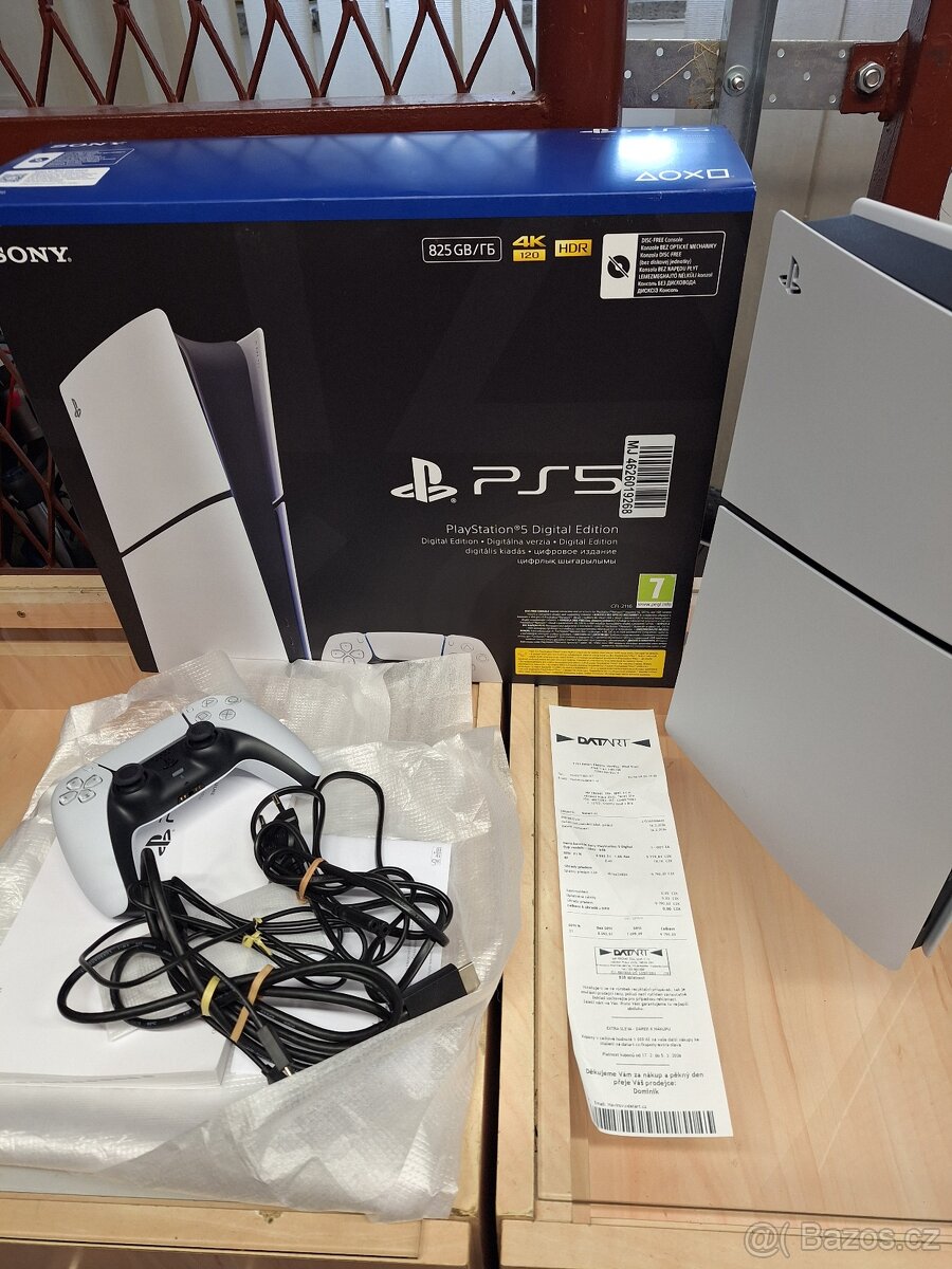 Sony PlayStation 5 825GB Digital,NOVÝ,ZÁRUKA - 2