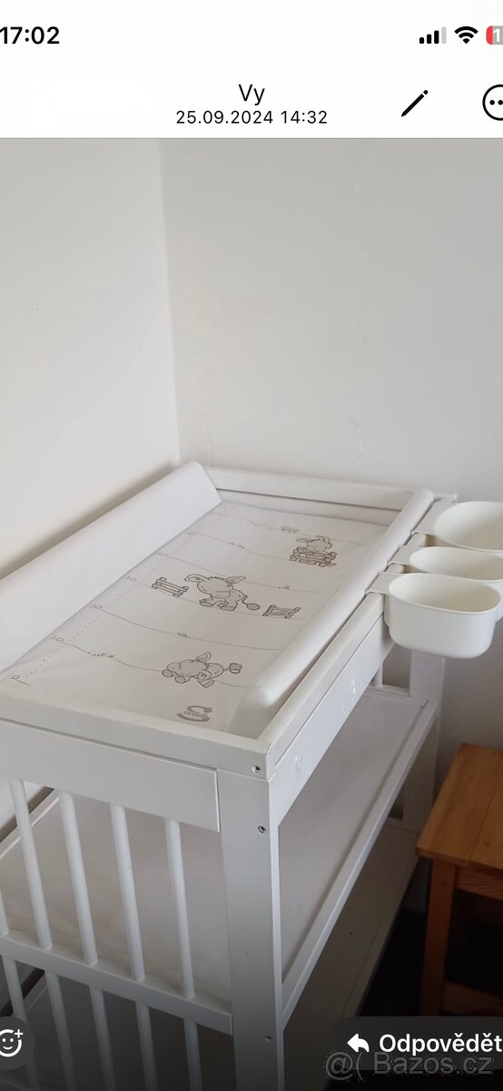 Přebalovací pult s podložkou - 2