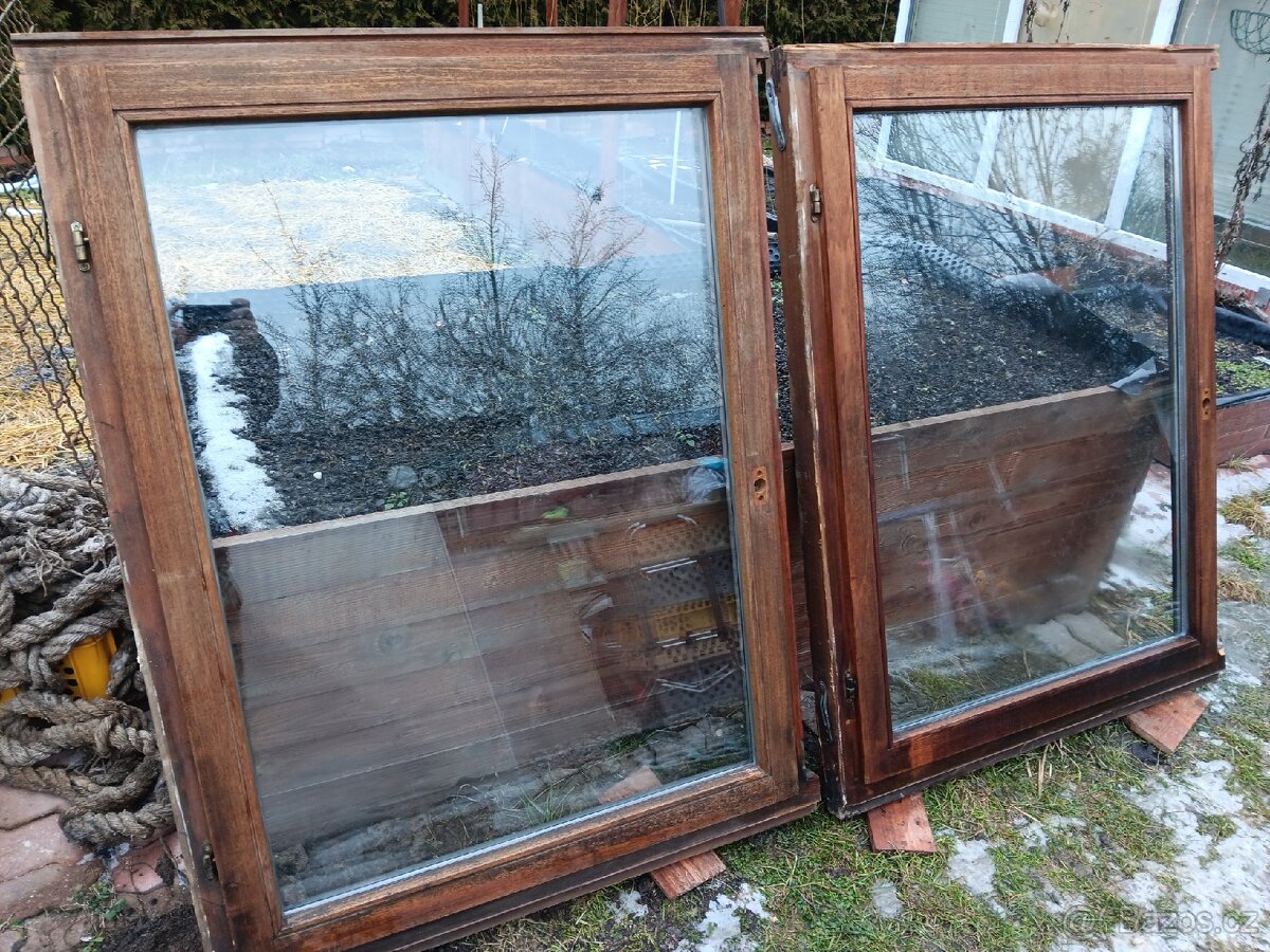 Dřevěná okna č.1 - 2