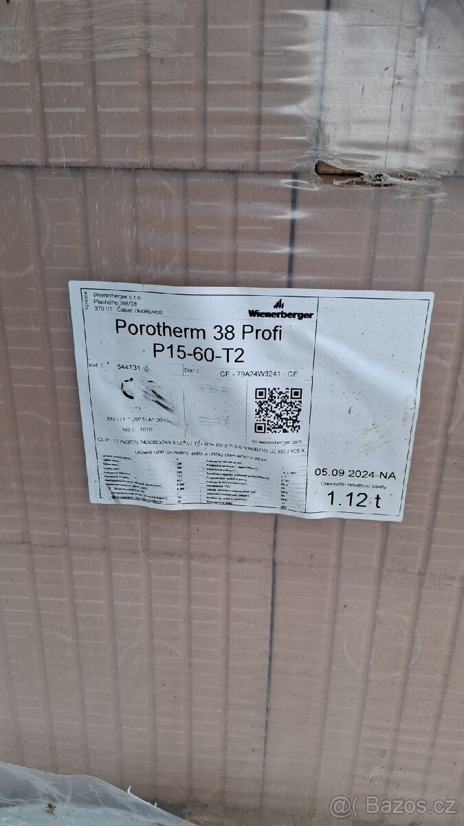 Porotherm 38 Profi - 2