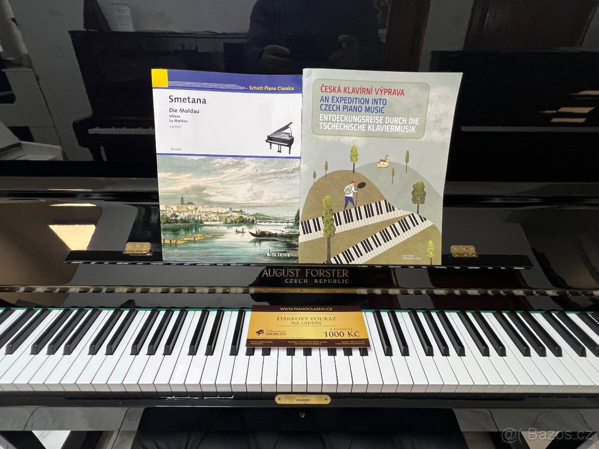 August Forster mod. 124 se zárukou 5 let, doprava PRODÁNO - 2