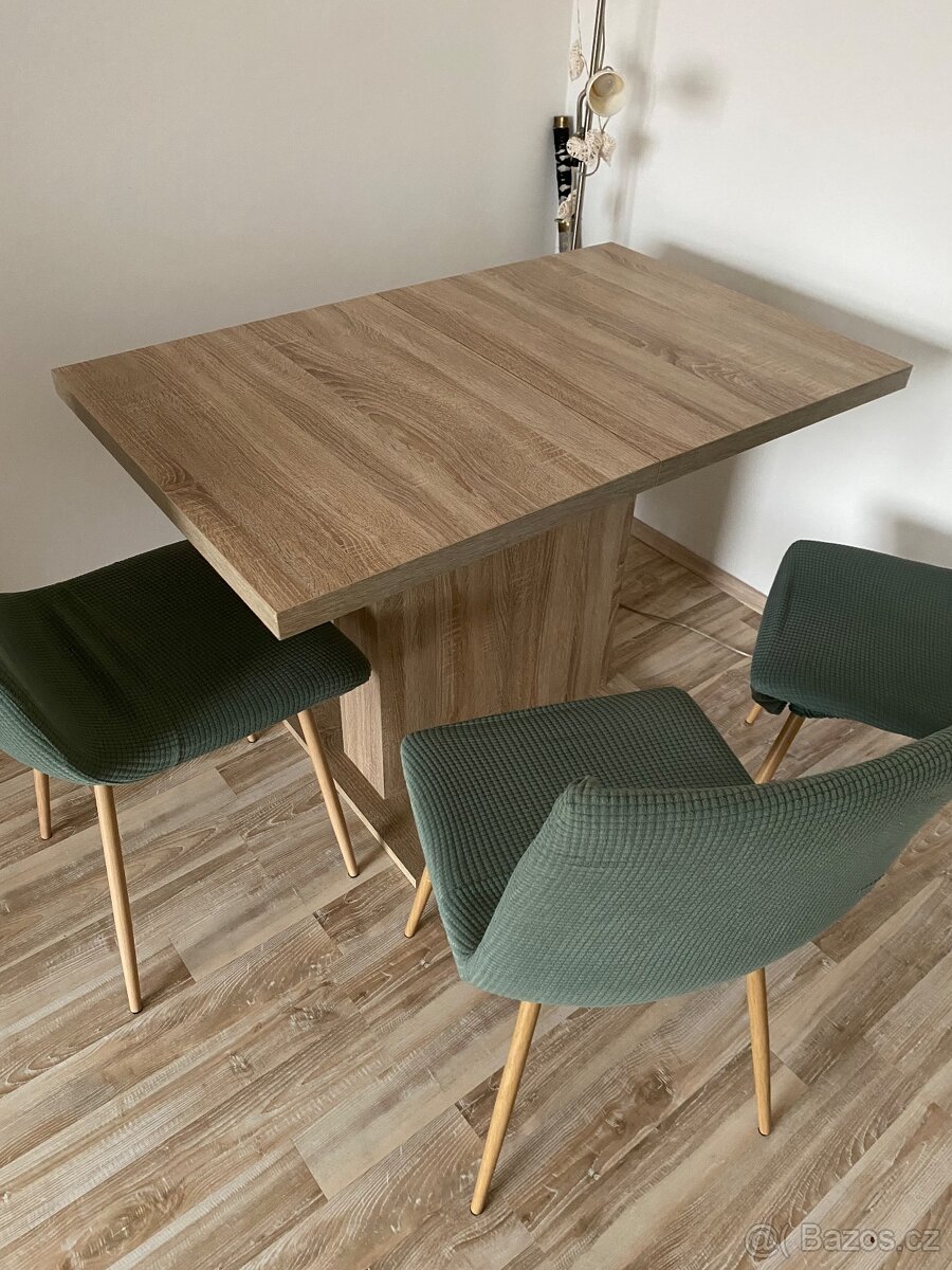 Prodám jídelní stůl a židle - 2
