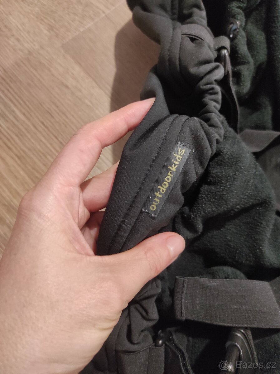Softshellová ochranná kapsa na nosítko - vyteplená - 2