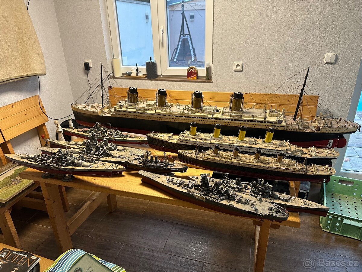 Prodám modely lodi - 2