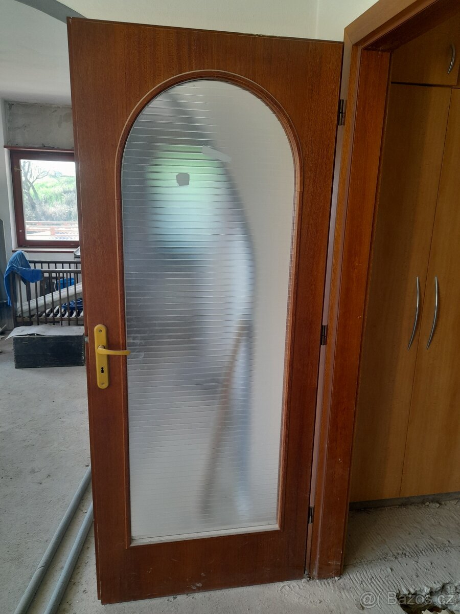 Prosklené interiérové dveře 2x - 2