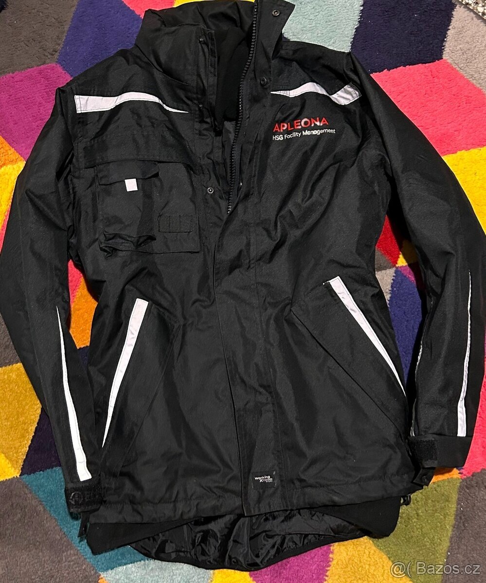 XTREME PRACOVNÍ ZIMNÍ PROFI BUNDA 3V1 - XL S FLEECE MIKINOU - 2