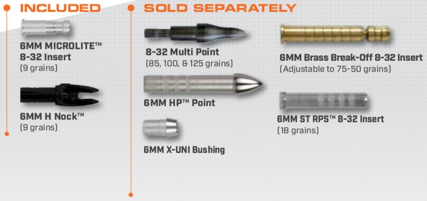 Kladkovy luk - šípy - 2