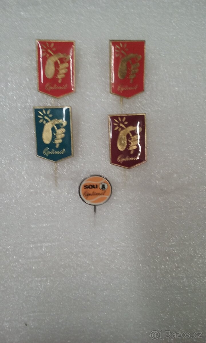 Odznaky OPTIMIT 4 +1ks - 2