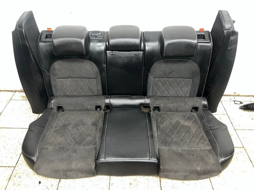 Sportline sedačky černá kůže alcantara Škoda Superb 3 2018 - 2