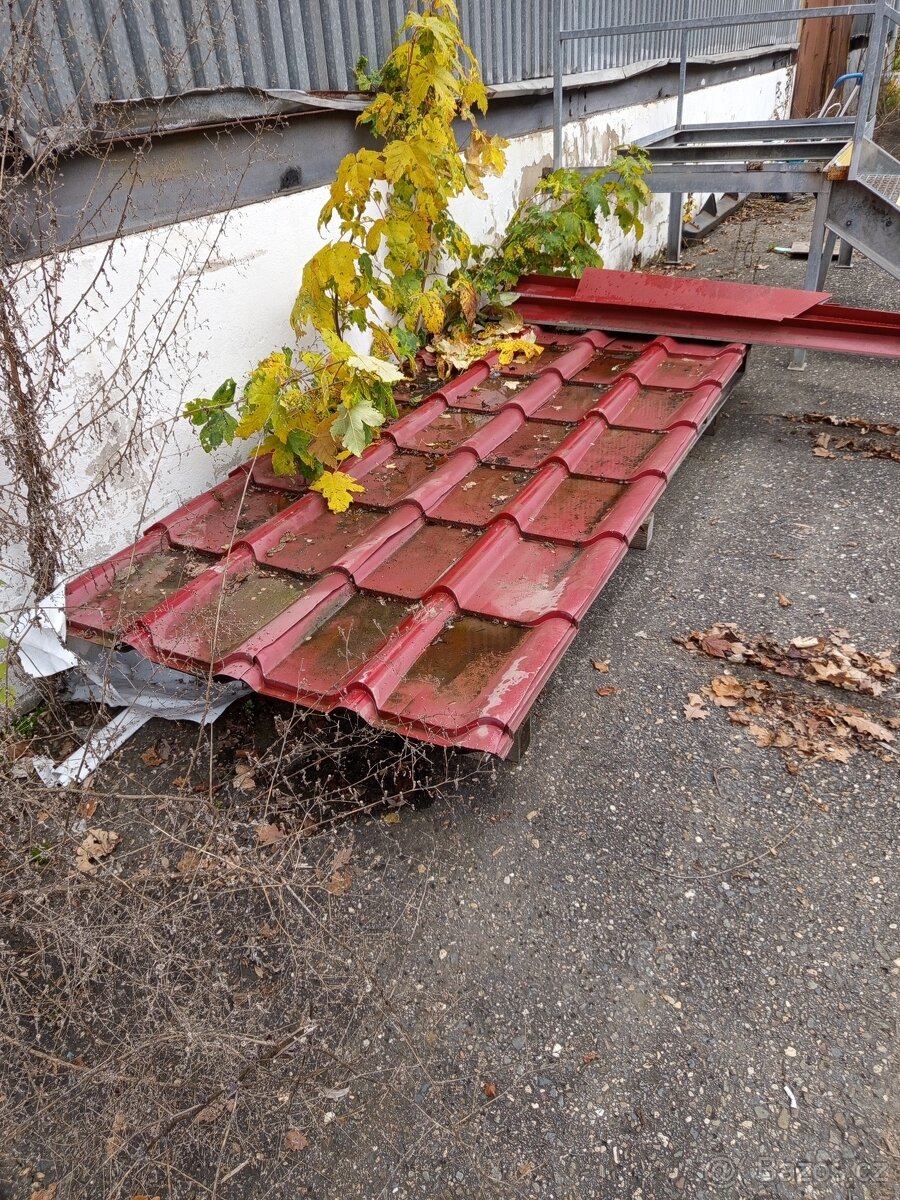 Plechová střešní krytina - 2